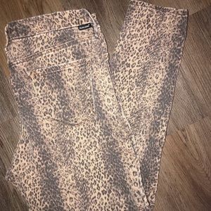 Dear John leopard skinnies size 31